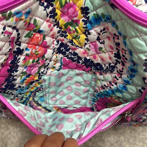 Vera Bradley Wildflower Paisley Miller Travel - Picture 3 of 7